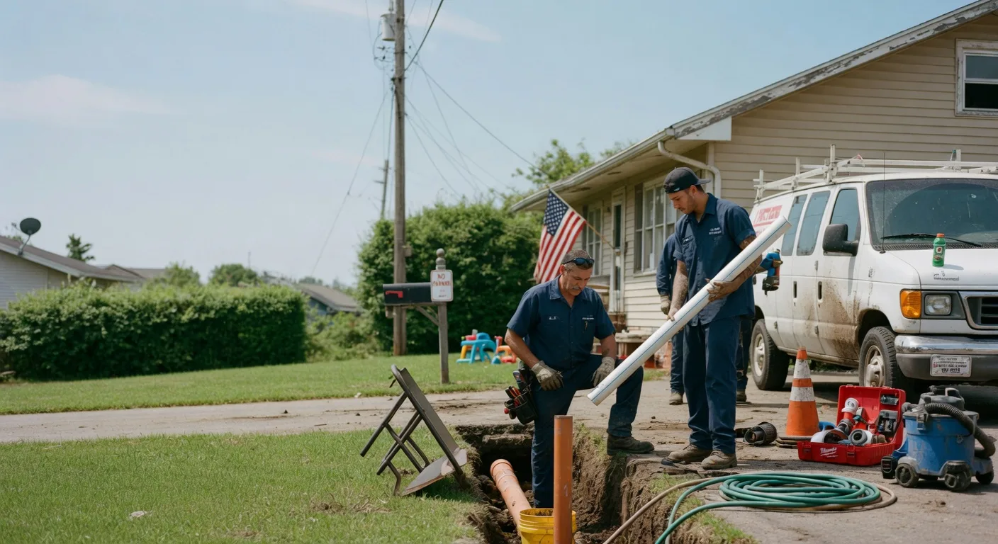 Sewer Line Inspection in Jewett, TX